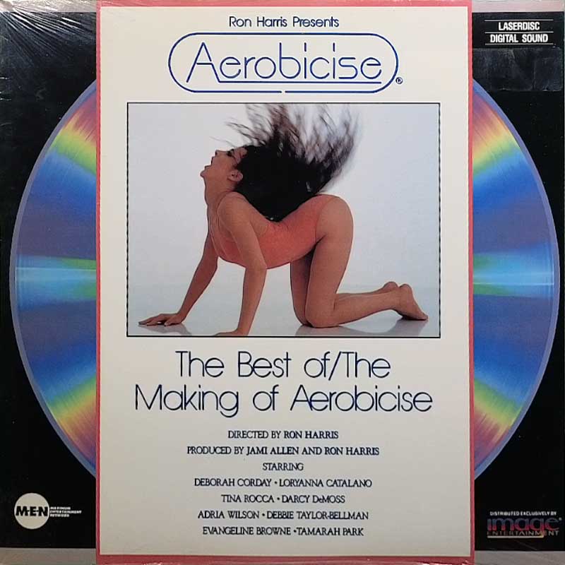 Pochette LASERDISC Aerobicise: The Best of/The Making ofAerobicise (1990) - Édition physique d'occasion à vendre