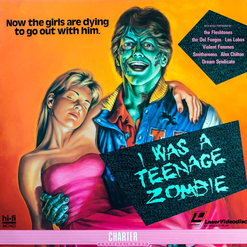 Pochette LASERDISC I Was A Teenage Zombie (1987) - Édition physique d'occasion à vendre