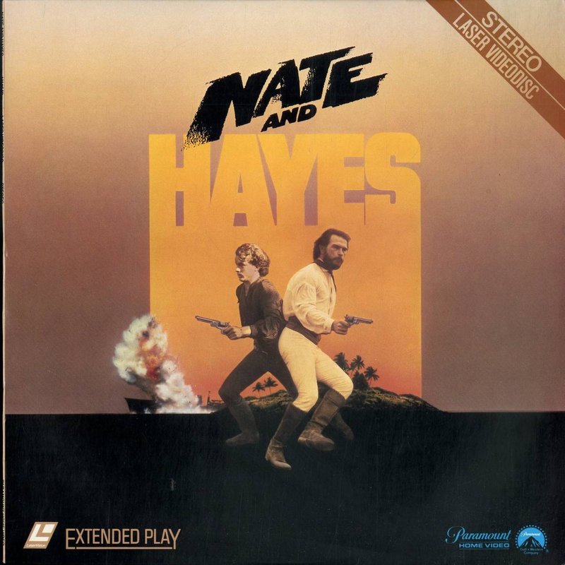 Pochette LASERDISC Nate and Hayes (1983) - Édition physique d'occasion à vendre