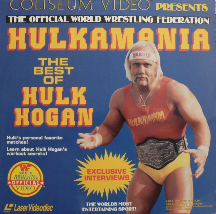 Pochette LASERDISC Hulkamania (1985) - Édition physique d'occasion à vendre