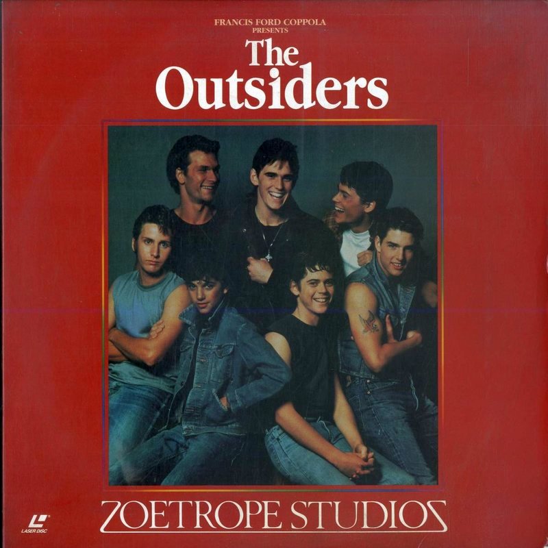 Pochette LASERDISC Outsiders, The (1983) - Édition physique d'occasion à vendre