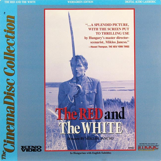 Pochette LASERDISC Red and the White, The: CinemaDisc Collection (1967) - Édition physique d'occasion à vendre