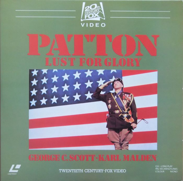 Pochette LASERDISC Patton (1970) - Édition physique d'occasion à vendre