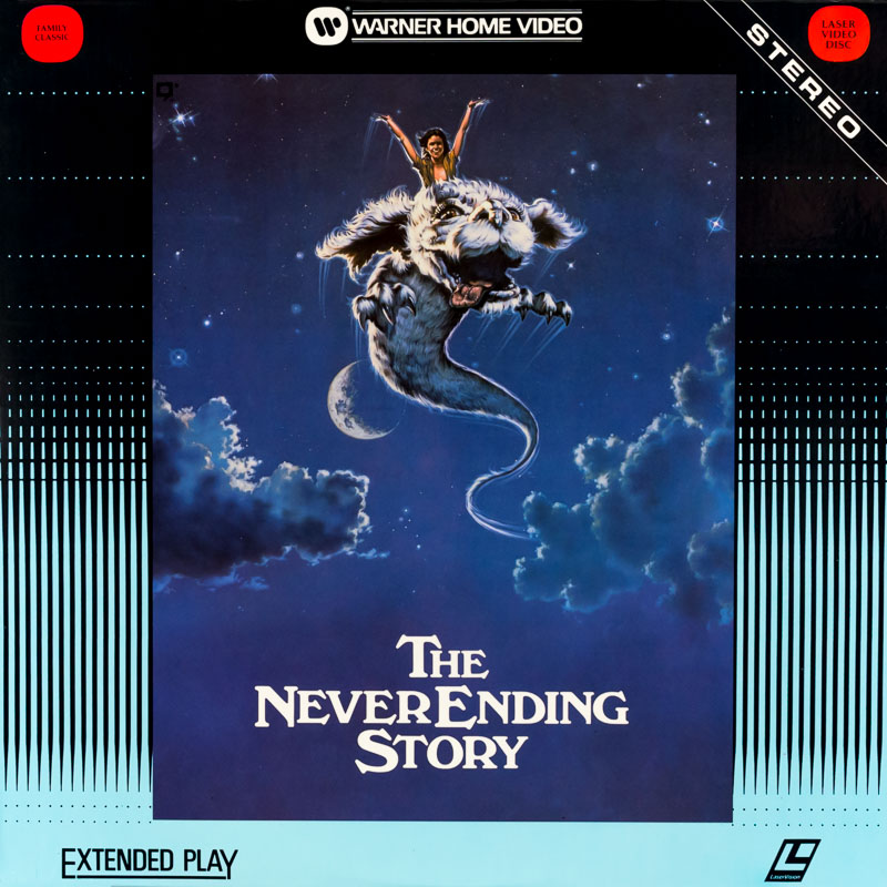 Pochette LASERDISC Never Ending Story, The (1984) - Édition physique d'occasion à vendre