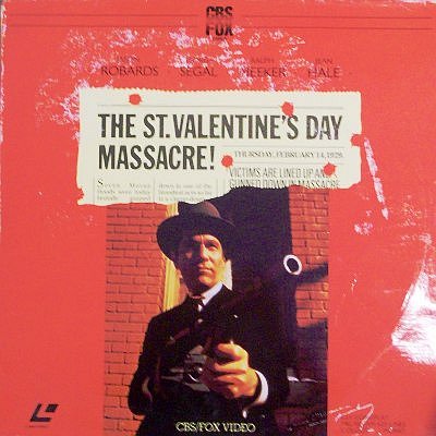 Pochette LASERDISC St. Valentine's Day Massacre, The (1967) - Édition physique d'occasion à vendre