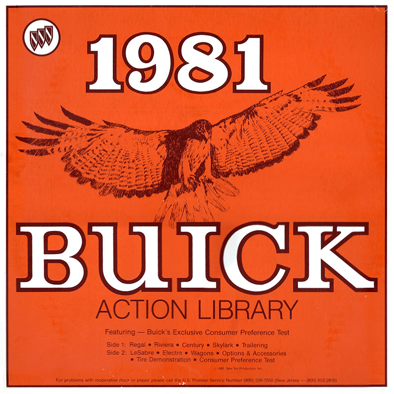 Pochette LASERDISC 1981Buick Action Library (1981) - Édition physique d'occasion à vendre