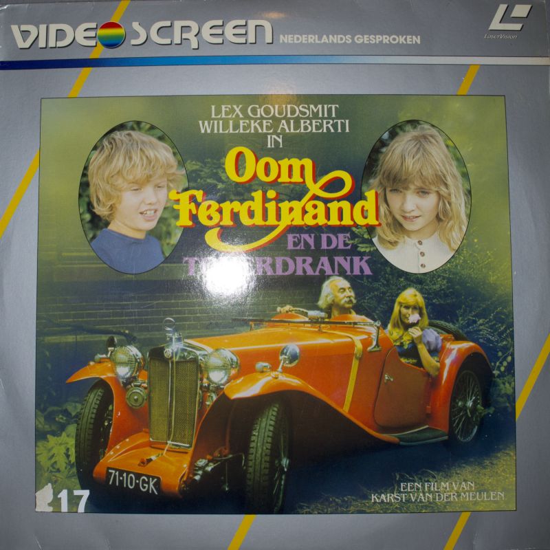 Pochette LASERDISC Uncle Fred and the Magic Potion (1974) - Édition physique d'occasion à vendre