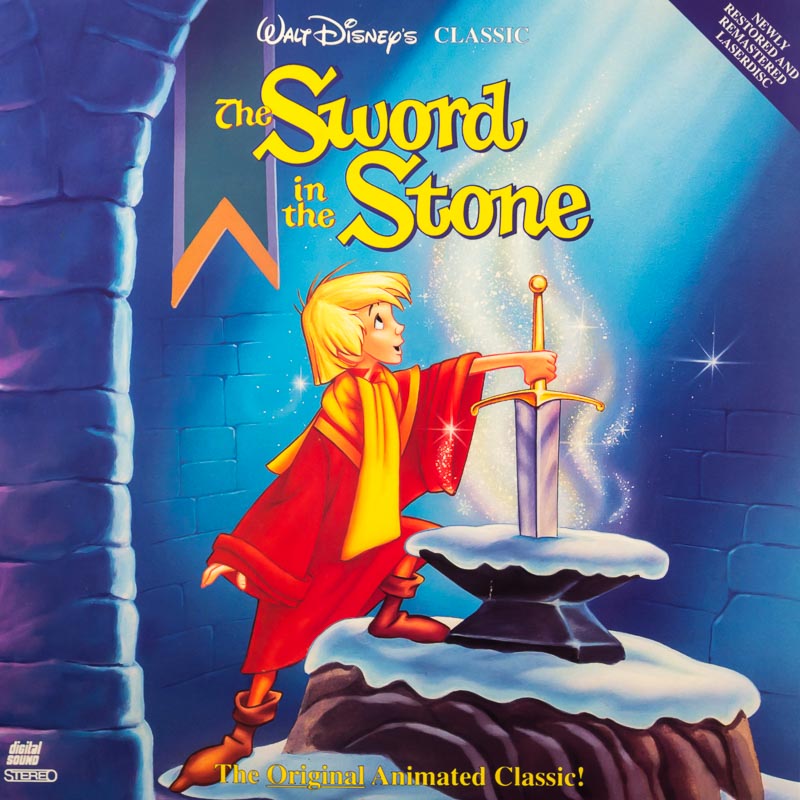 Pochette LASERDISC Sword in the Stone, The (1963) - Édition physique d'occasion à vendre