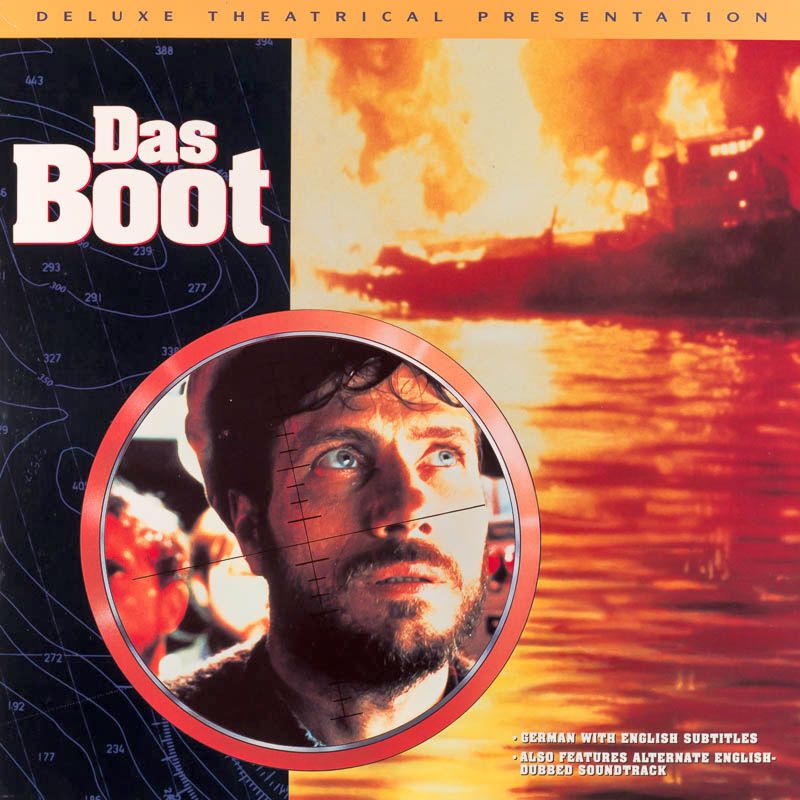 Pochette LASERDISC Boot, Das (The Boat) (1981) - Édition physique d'occasion à vendre