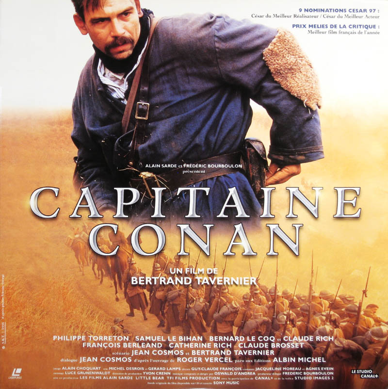 Pochette LASERDISC Capitaine Conan (1996) - Édition physique d'occasion à vendre
