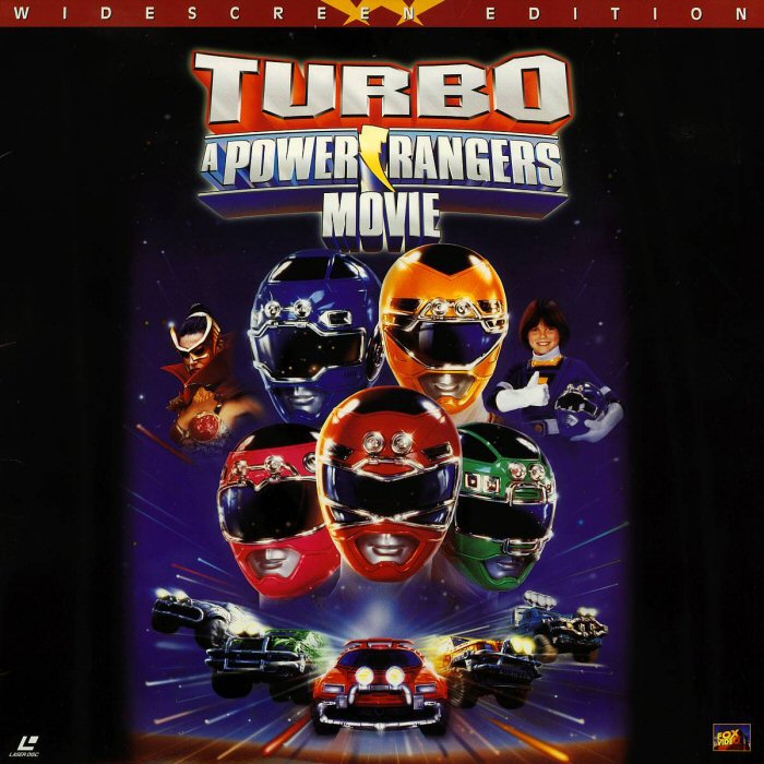 Pochette LASERDISC Turbo: A Power Rangers Movie (1997) - Édition physique d'occasion à vendre