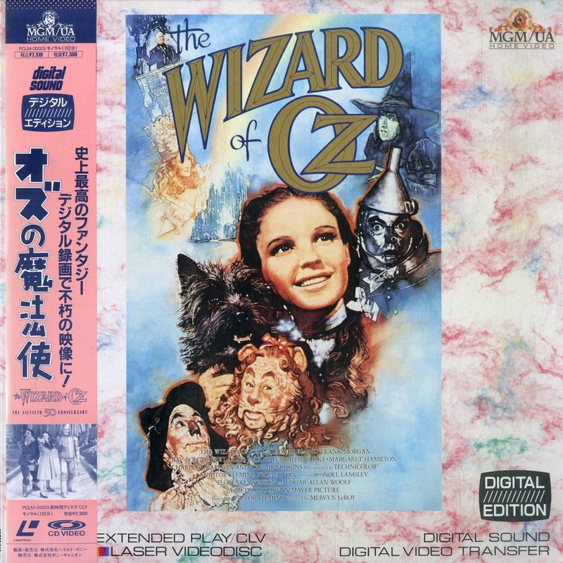 Pochette LASERDISC Wizard of Oz, The (1939) - Édition physique d'occasion à vendre
