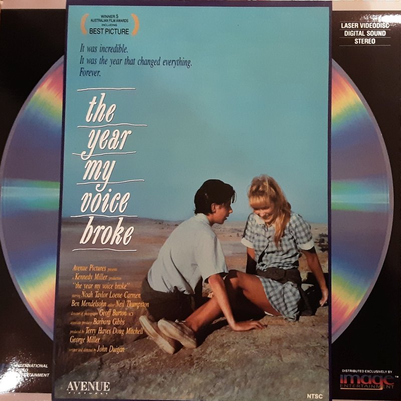 Pochette LASERDISC Year MyVoice Broke, The (1987) - Édition physique d'occasion à vendre
