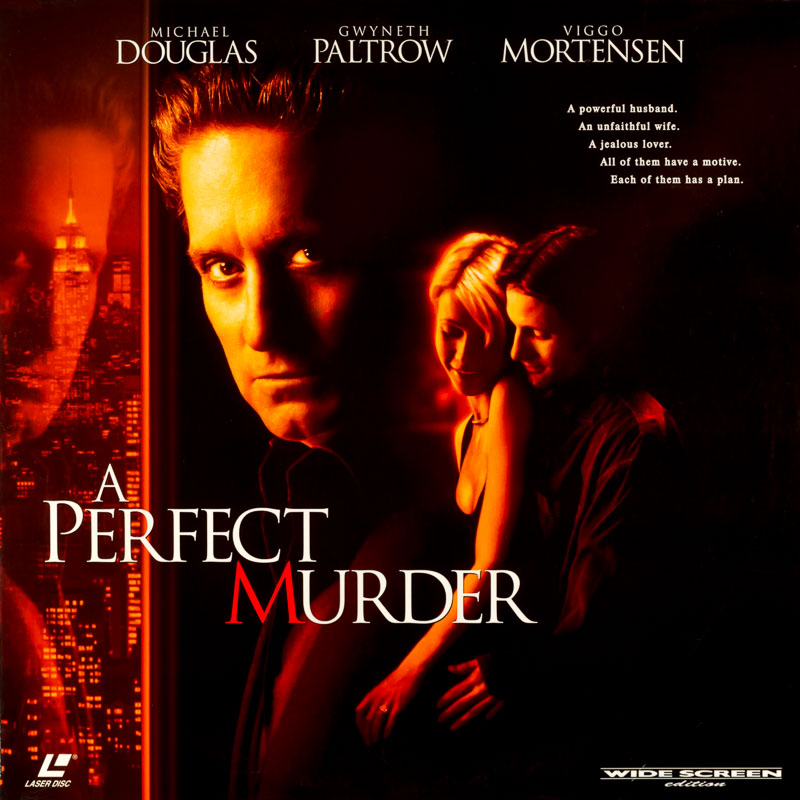 Pochette LASERDISC Perfect Murder, A (1998) - Édition physique d'occasion à vendre