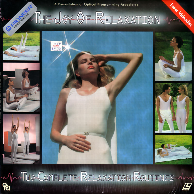 Pochette LASERDISC Joy of Relaxation, The (1982) - Édition physique d'occasion à vendre