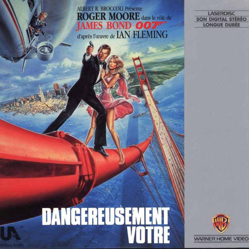 Pochette LASERDISC View to a Kill, A (1985) - Édition physique d'occasion à vendre