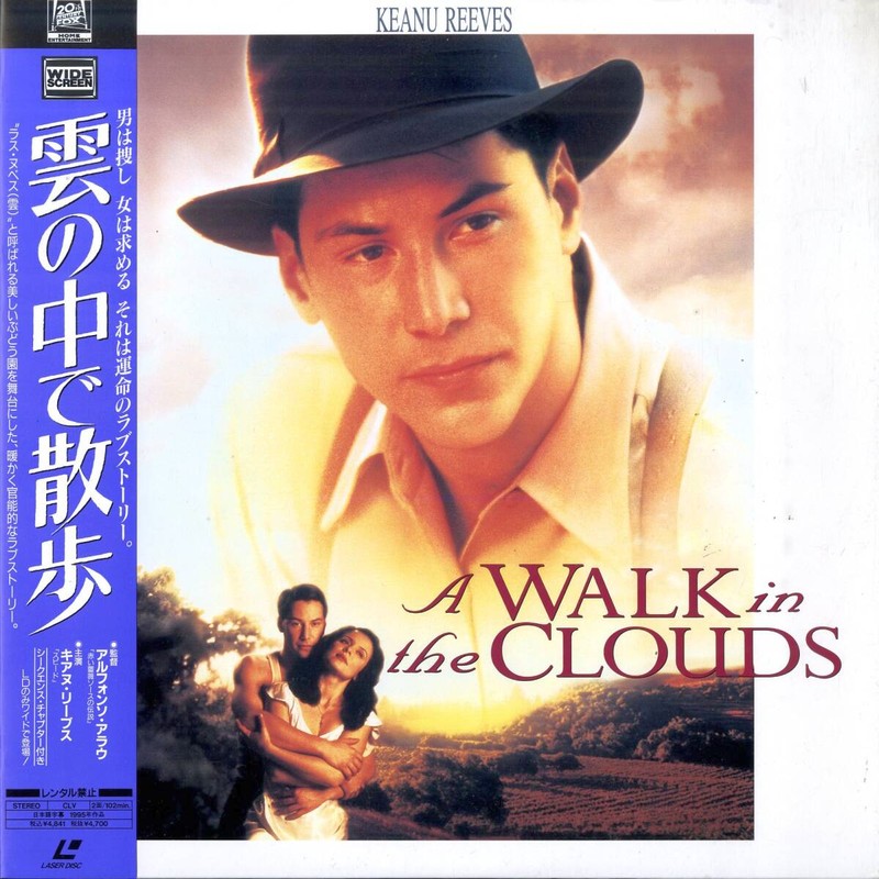 Pochette LASERDISC Walk in the Clouds, A (1995) - Édition physique d'occasion à vendre