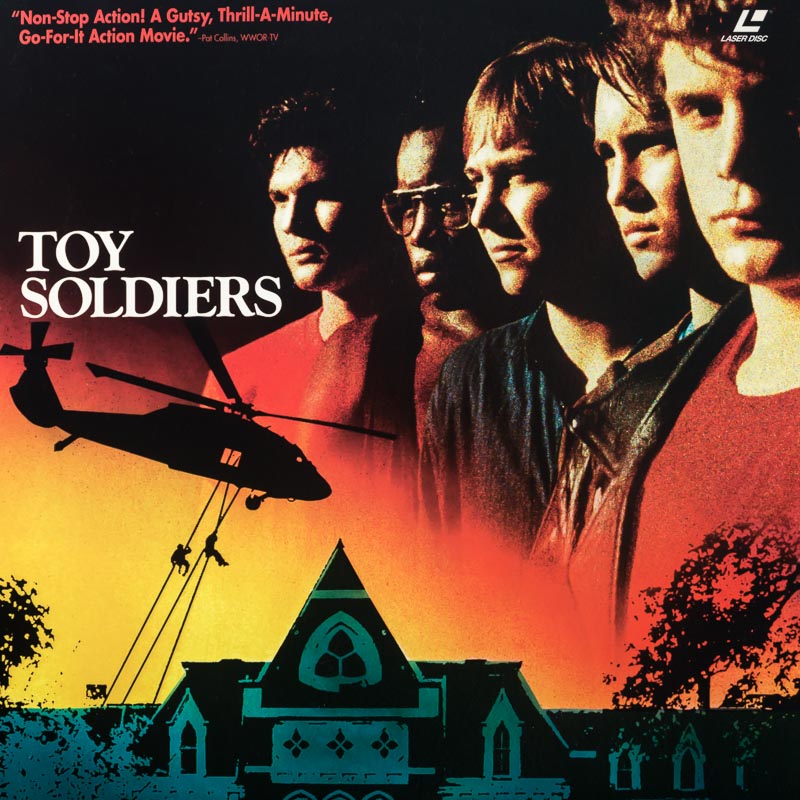 Pochette LASERDISC Toy Soldiers (1991) - Édition physique d'occasion à vendre