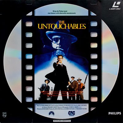 Pochette LASERDISC Untouchables, The (1987) - Édition physique d'occasion à vendre