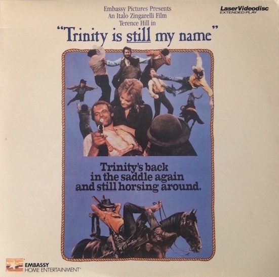 Pochette LASERDISC Trinity is Still My Name (1971) - Édition physique d'occasion à vendre