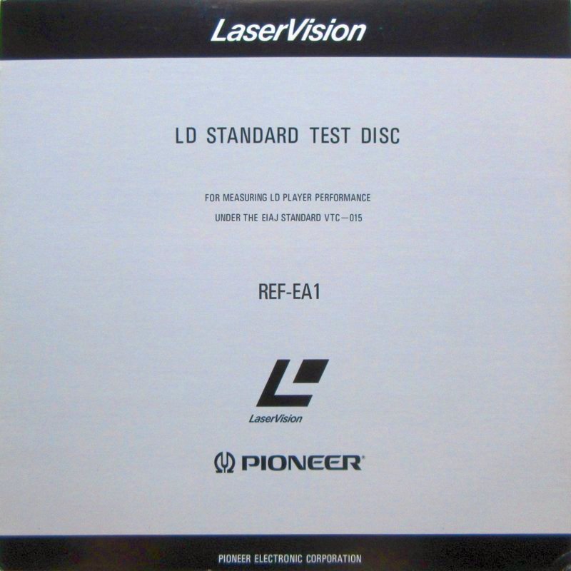 Pochette LASERDISC LD Standard Test Disc (1988) - Édition physique d'occasion à vendre