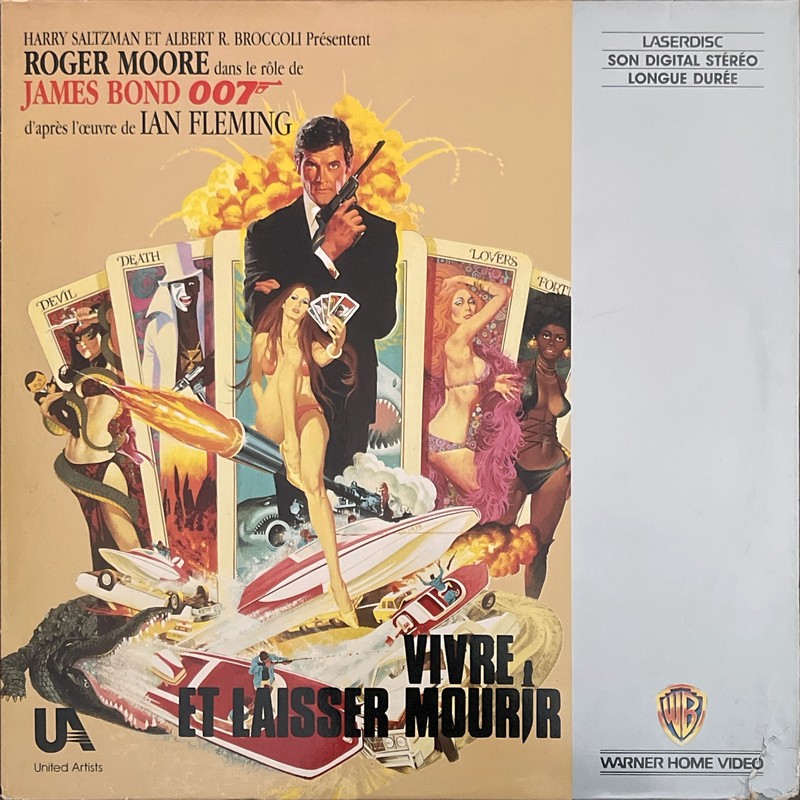 Pochette LASERDISC Live and Let Die (1973) - Édition physique d'occasion à vendre