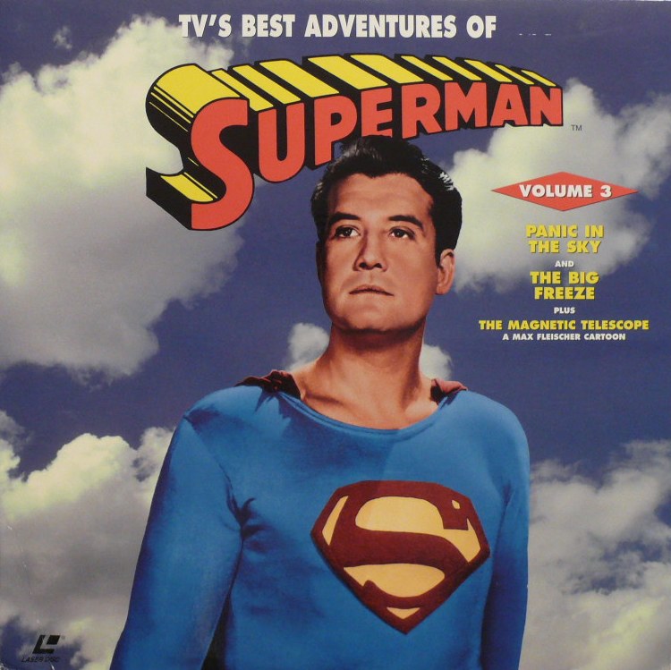 Pochette LASERDISC TV's Best Adventures of Superman: vol.3 (1948) - Édition physique d'occasion à vendre