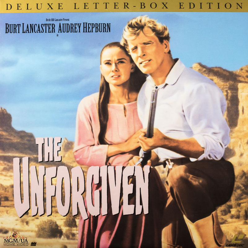 Pochette LASERDISC Unforgiven, The (1960) - Édition physique d'occasion à vendre