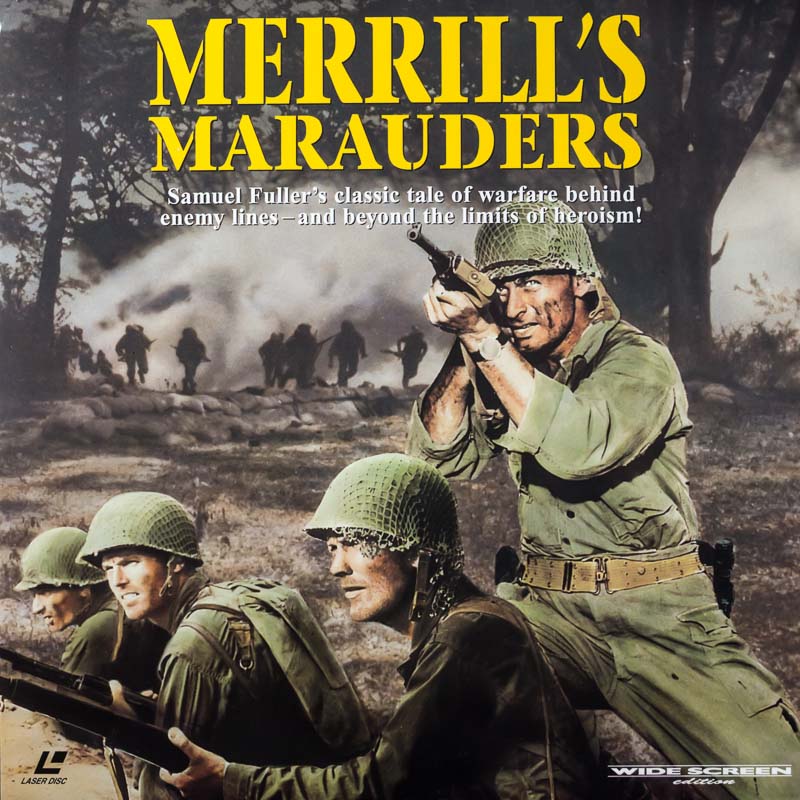 Pochette LASERDISC Merrill's Marauders (1962) - Édition physique d'occasion à vendre