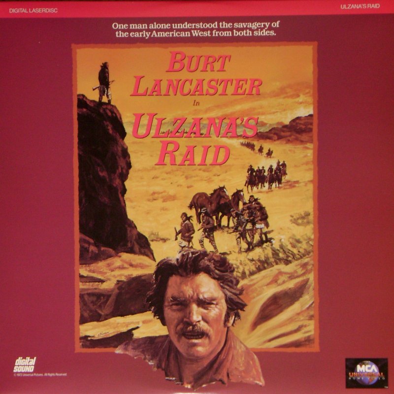 Pochette LASERDISC Ulzana's Raid (1972) - Édition physique d'occasion à vendre