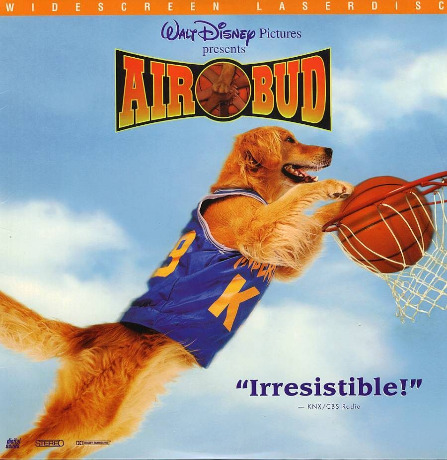 Pochette LASERDISC Air Bud (1997) - Édition physique d'occasion à vendre